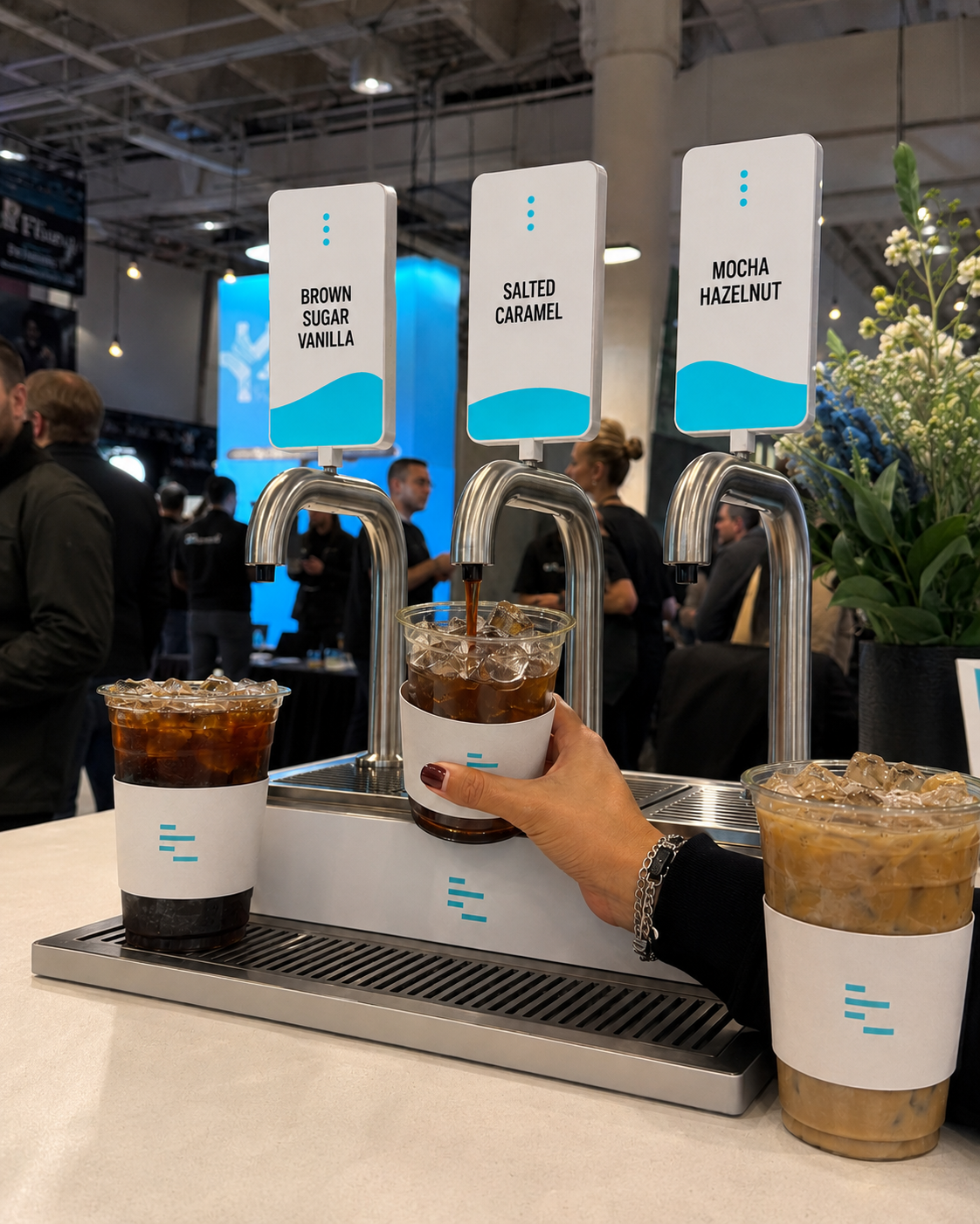 Branded beverage tap system produced by ESOM