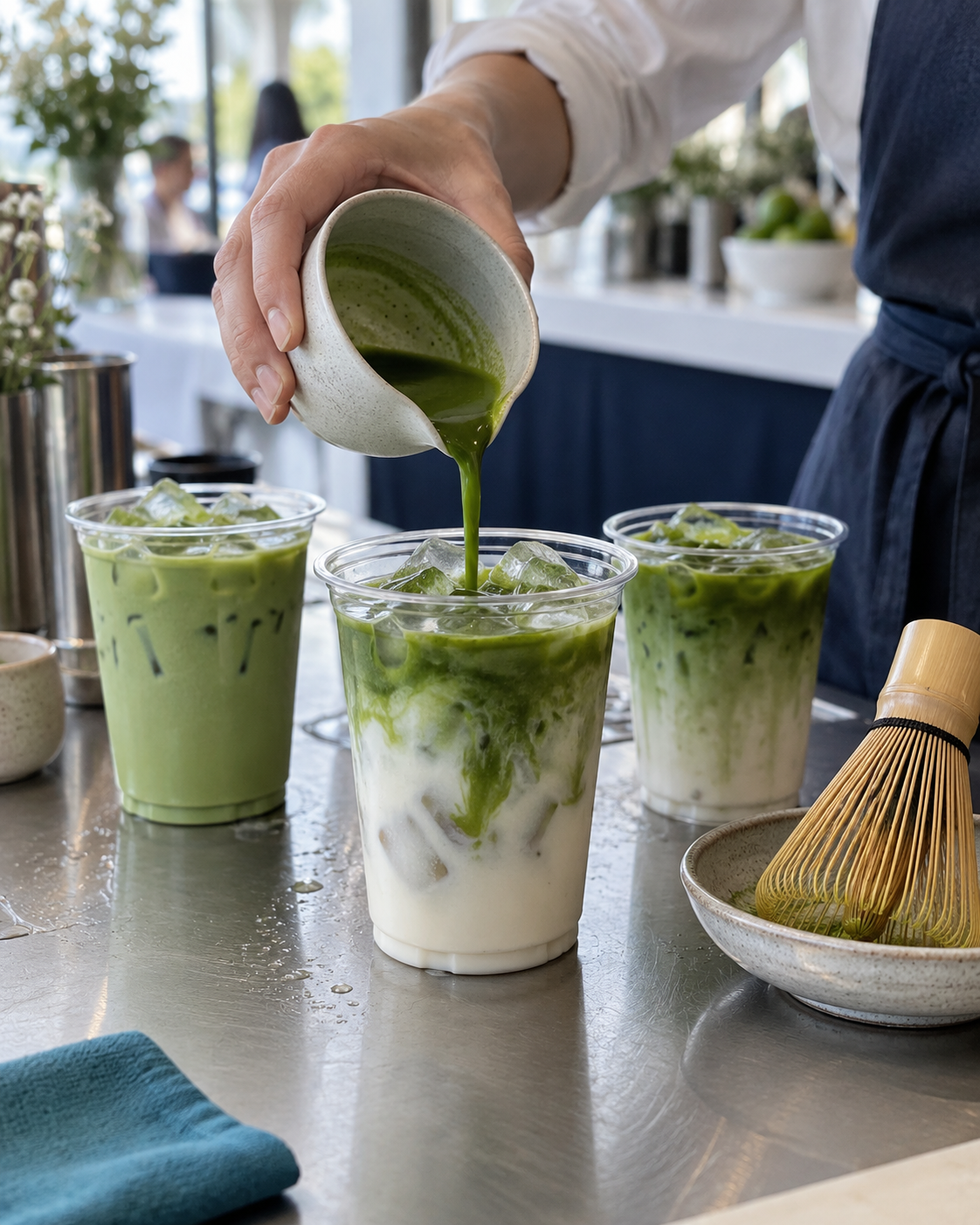 Matcha and tea