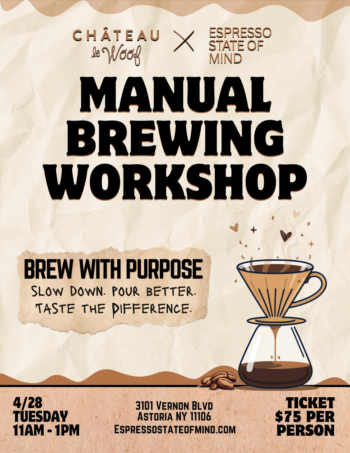 Manual Brewing Workshop